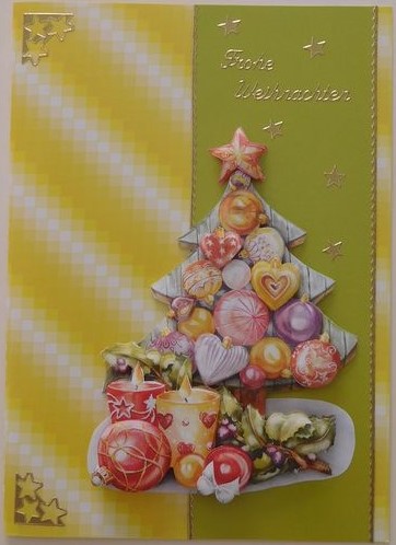 Weihnachtskarten mit Karo-Line