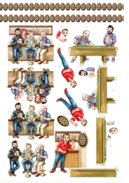 Stanzbogen-Buch Nr.16 - Just for Men / Fr Mnner