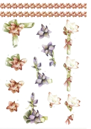Stanzbogen-Buch Nr.11 - Winterflowers / Winterblumen