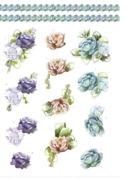 Stanzbogen-Buch Nr.11 - Winterflowers / Winterblumen