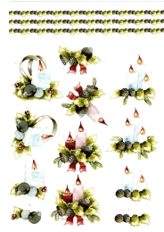 Stanzbogen-Buch Nr.3 - Christmas / Weihnachtskollektion