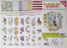 Stanzbogen-Buch Nr.21 - Spring Animals / Tiere im Frhling