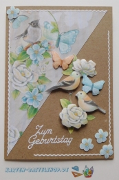 Stanzbogen-Buch Nr.21 - Spring Animals / Tiere im Frhling