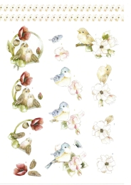 Stanzbogen-Buch Nr.21 - Spring Animals / Tiere im Frhling