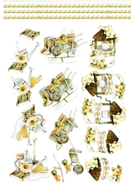 Stanzbogen-Buch Nr.2 - Flowers / Blumen