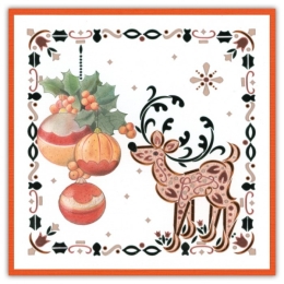 Dot-and-Do - Set 251 - Wooden Christmas - Weihnachten