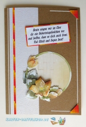 Das kleine Bastelset Geburtstagsgre fr 6 Karten (mit Stanzbgen)