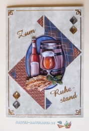 Stanzbogen - Amy Design - We are Men - Getrnke