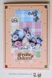 Mega-Pack - 50 Bltter - Tartan (Schottenkaro) - pastell