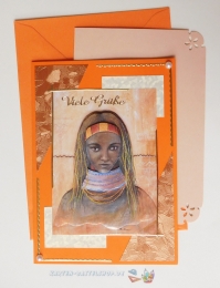 3D-Karte - Viele Gre - Nr.605 - Handarbeit