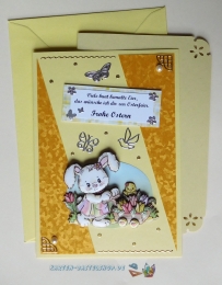 3D-Karte - Frohe Ostern - Nr.617 - Handarbeit