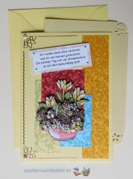 3D-Karte - Karte zum Geburtstag - Nr.627 - Handarbeit