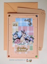 3D-Karte - Frohe Ostern - Nr.629 - Handarbeit