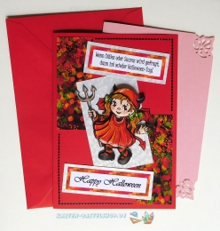 3D-Karte - Happy Halloween - Nr.636 - Handarbeit