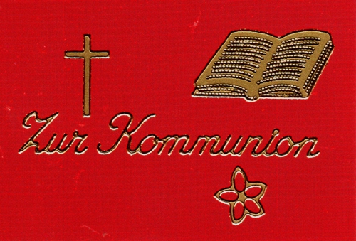 Sticker - Zur Kommunion - gold - 413
