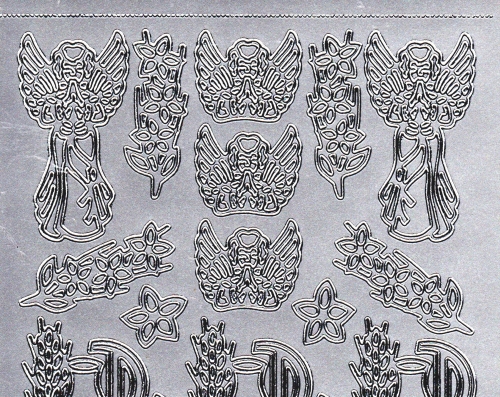 Sticker - Motive - silber - 883