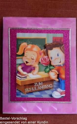 3D-Stanzbogen Schulanfang von LeSuh (680.012)