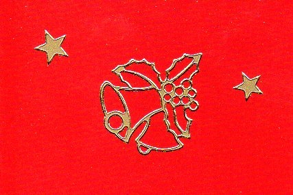 Sticker - Glocken 1 - gold - 855
