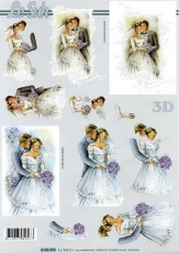 3D-Bogen Brautpaar von LeSuh (4169696)