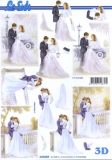 3D-Bogen Brautpaar von LeSuh (4169839)