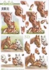 3D-Stanzbogen Pferde von LeSuh (680.111)