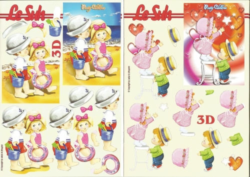 3D-Buch A5 Kinder von LeSuh (345632)