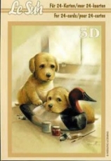 3D-Minibchlein Katze und Hund von LeSuh (333011)