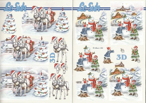 3D-Buch A5 Weihnachten von LeSuh (345620)