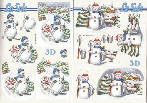 3D-Buch A5 Weihnachten von LeSuh (345620)