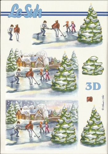 3D-Buch A5 Weihnachten von LeSuh (345620)