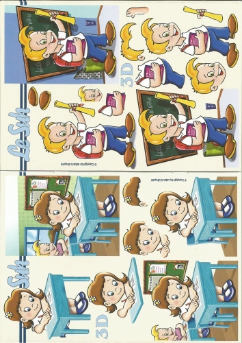 3D-Buch A5 Einschulung von LeSuh (345639)