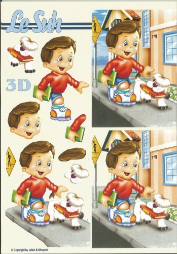 3D-Buch A5 Einschulung von LeSuh (345639)