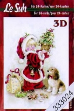 3D-Minibchlein Weihnachtskinder von LeSuh (333024)