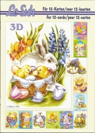 3D-Buch A5 Ostern von LeSuh (345626)