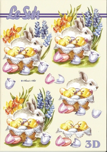 3D-Buch A5 Ostern von LeSuh (345626)