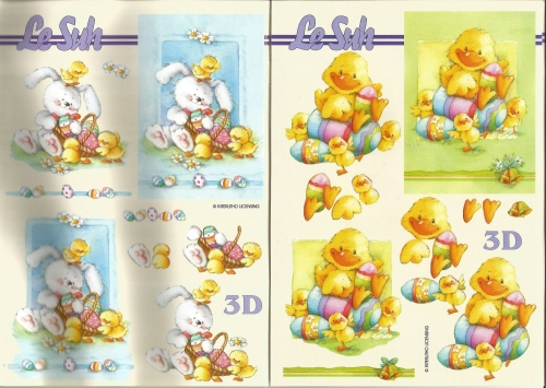 3D-Buch A5 Ostern von LeSuh (345626)