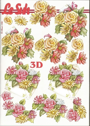 3D-Buch A5 Mini-Blumen von LeSuh (345615)