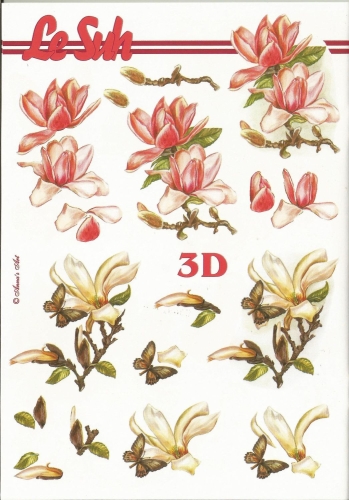 3D-Buch A5 Mini-Blumen von LeSuh (345615)