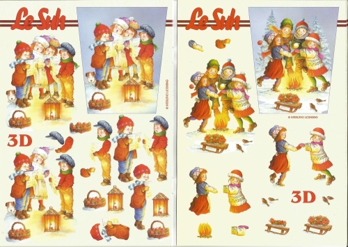 3D-Buch A5 Weihnachten von LeSuh (345618)