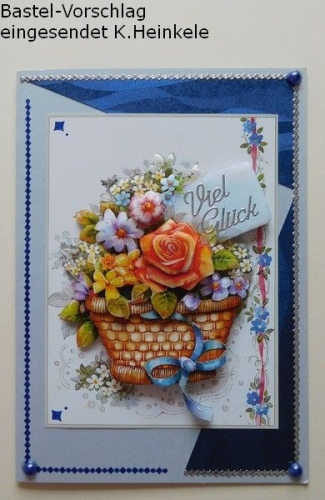 3D-Buch A4 Blumen von LeSuh (320019)