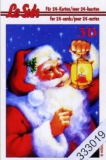 3D-Minibchlein Weihnachtsmann 1 von LeSuh (333019)