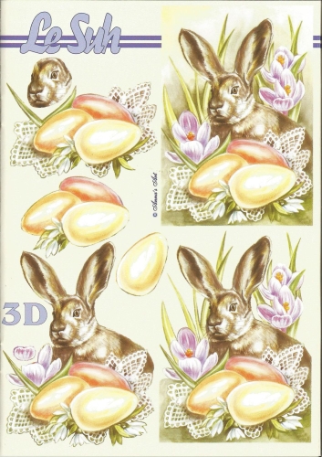 3D-Buch A5 Ostern von LeSuh (345610)