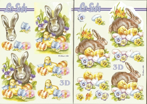 3D-Buch A5 Ostern von LeSuh (345610)