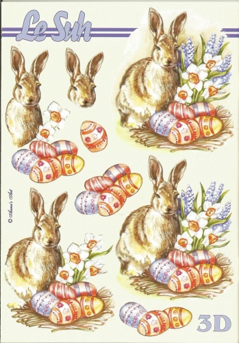 3D-Buch A5 Ostern von LeSuh (345610)