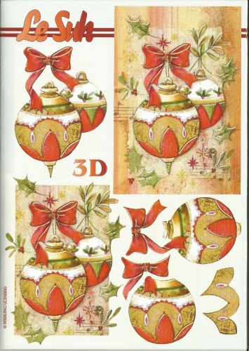 3D-Buch A5 Weihnachtsstimmung von LeSuh (345606)