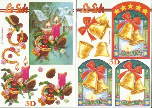 3D-Buch A5 Weihnachtsstimmung von LeSuh (345606)