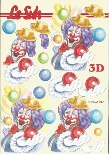 3D-Buch A5 Zirkus von LeSuh (345637)