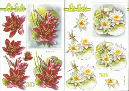 3D-Buch A5 Blumen von LeSuh (345627)