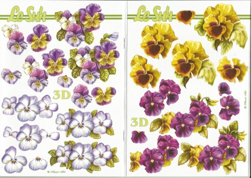 3D-Buch A5 Blumen von LeSuh (345627)
