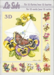 3D-Buch A5 Schmetterling von LeSuh (345602)